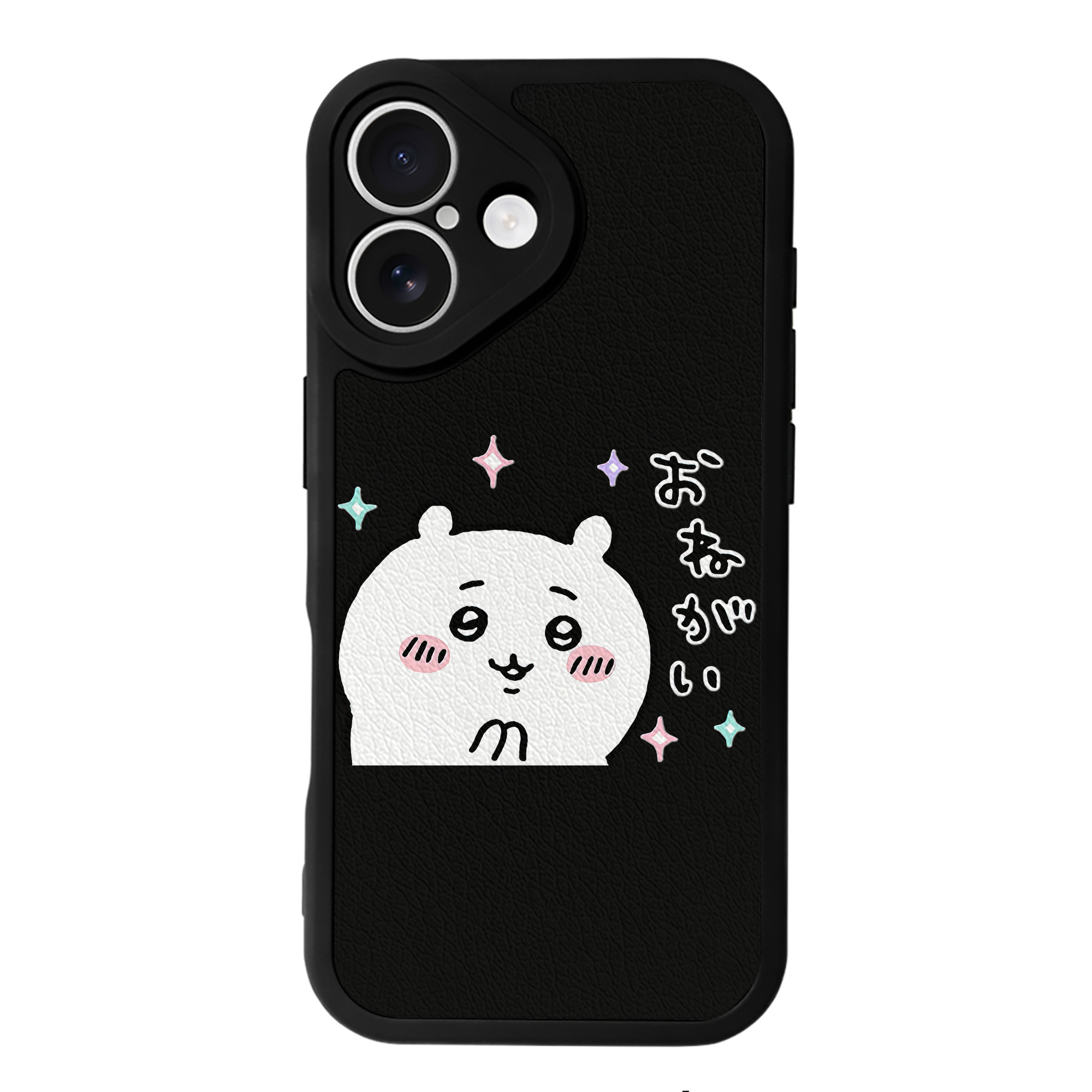 （画像用） ちいかわ ちいかわ Chii-kawa chiikawa 【iPhone 16シリーズ対応】シリコンスマホケース（レザー調） 材質：シリコン